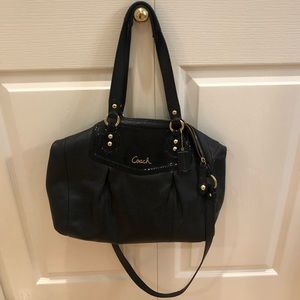 Black coach bag